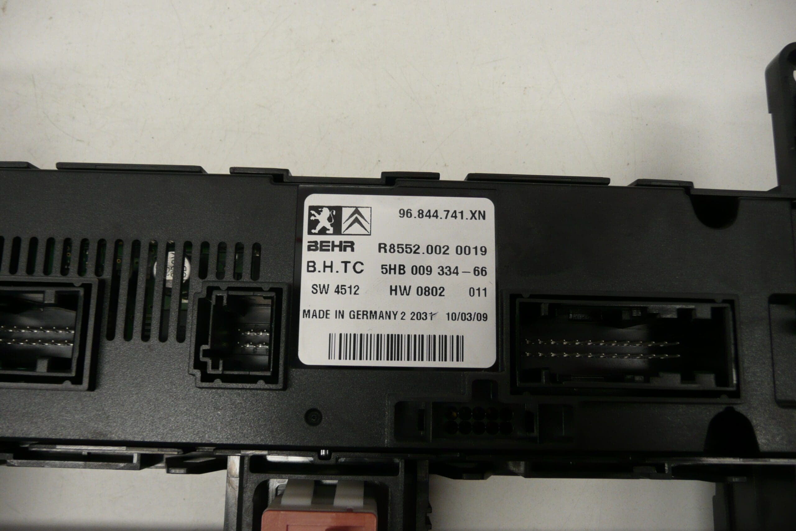 Controllo Riscaldamento Climatizzazione Peugeot 407 96844741XN 6452J8 - immagine 2