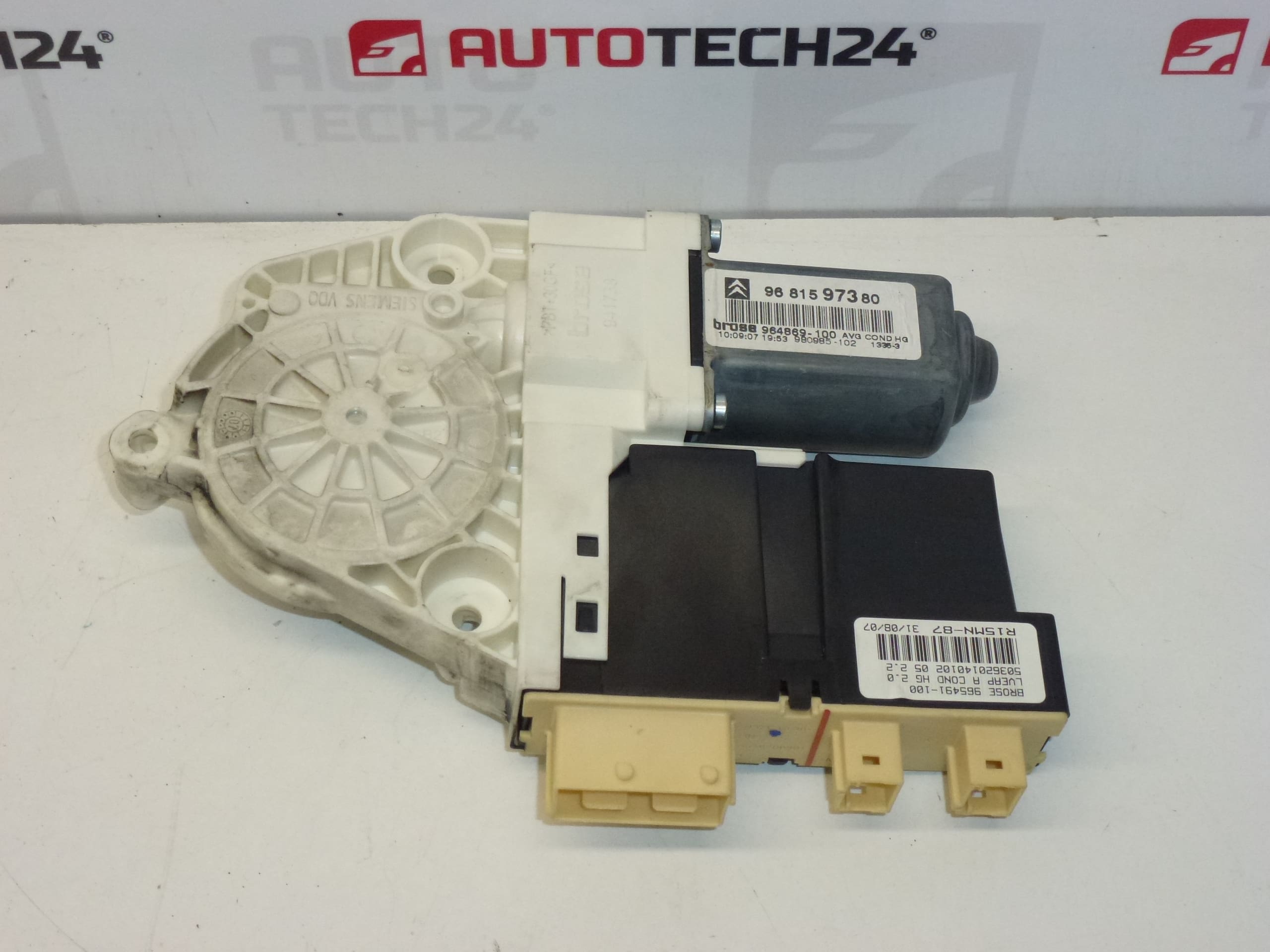 Motore Alzacristalli Anteriore Sinistro Citroën C5 II 9681597380 9221AK - immagine 2