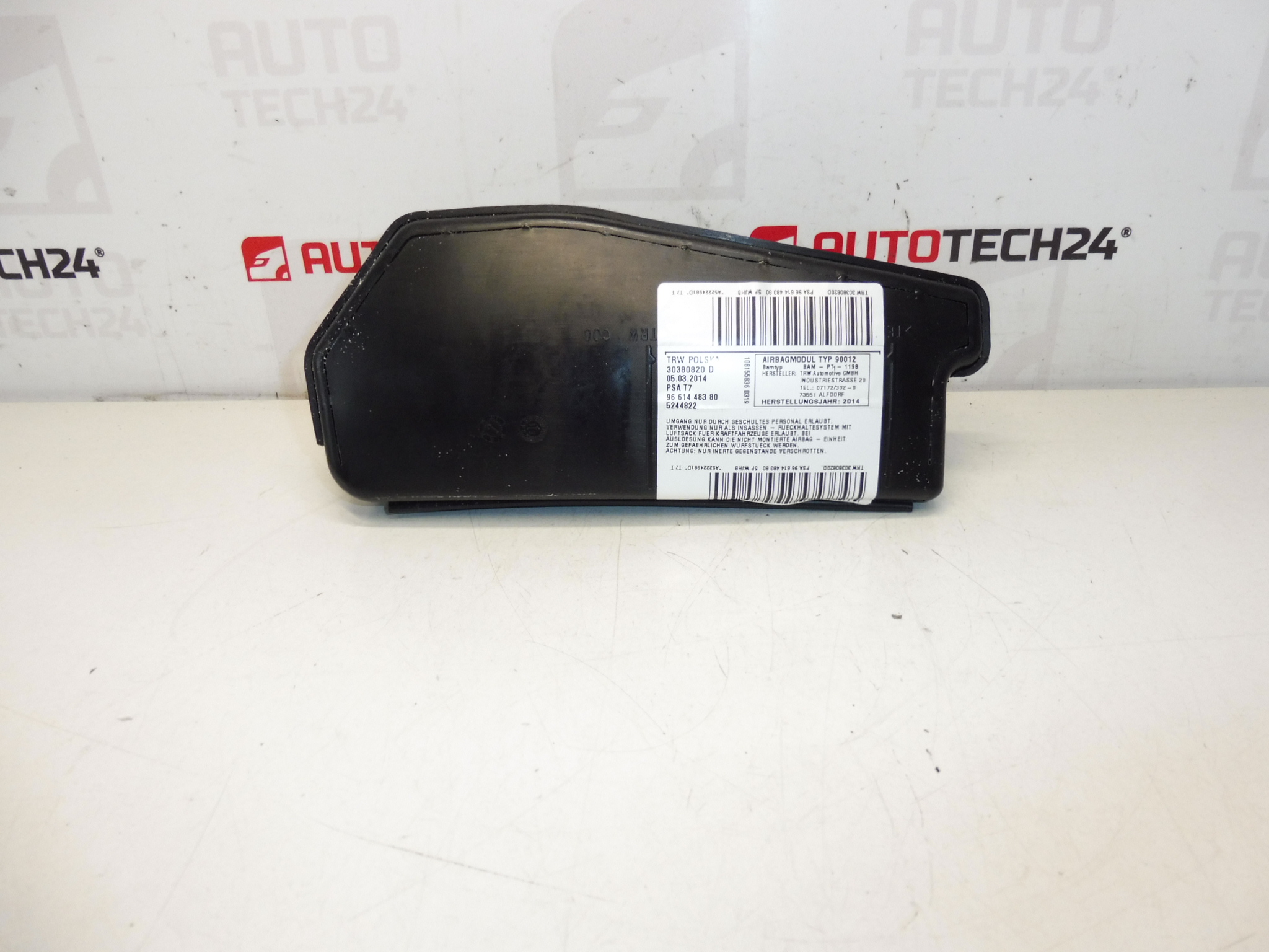 Airbag sedile conducente Peugeot 308 9661448380 8216SG