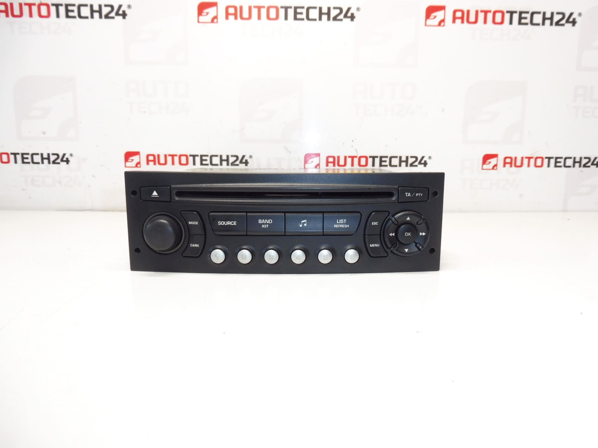 Auto radio blaupunkt rd4 t5 n2 citroën peugeot 9659140077 6564qt