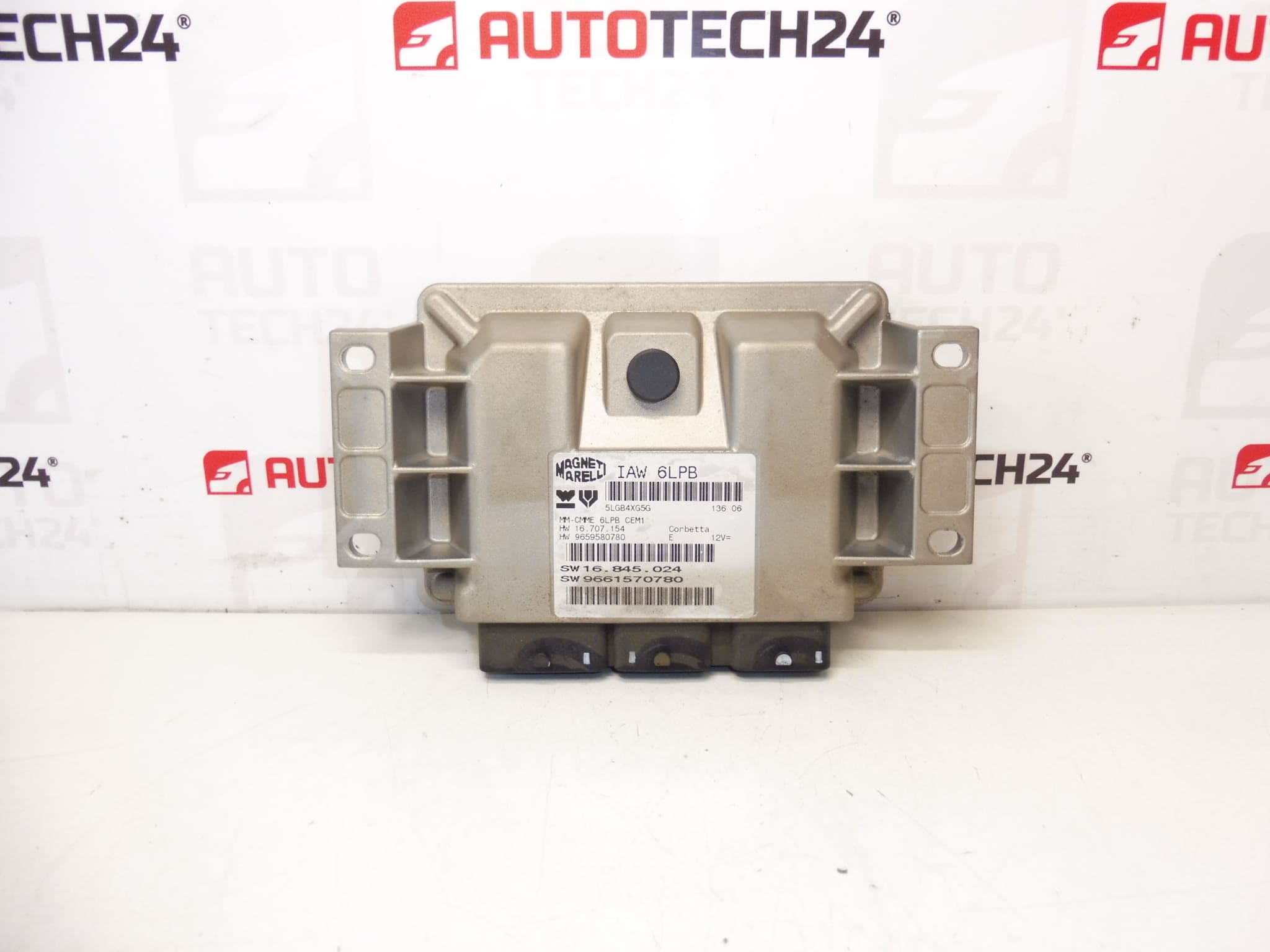 ECU IAW 6LPB 1.8 16V Citroen Peugeot 9659580780 9661570780