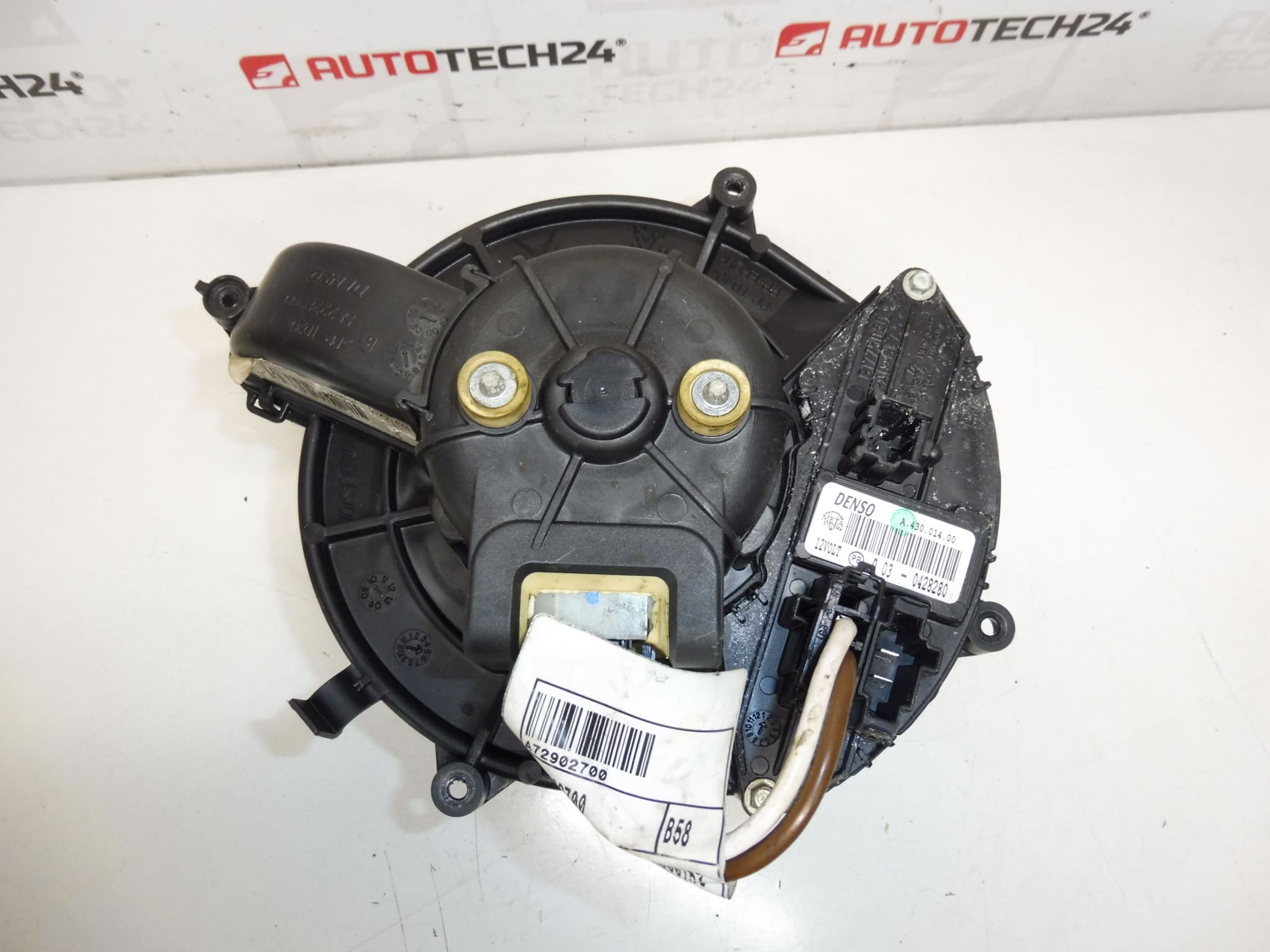 Ventilatore dell'impianto di riscaldamento usato con regolatore Denso per Citroën e Peugeot (codici 6441CG, 6441CE) - immagine 2