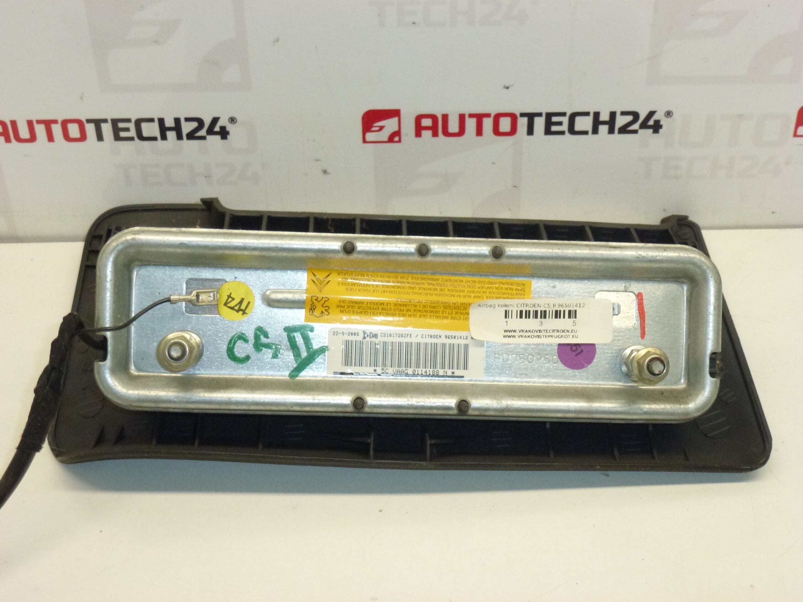 Airbag Ginocchio Grigio Scuro Citroën C5 96501412 8216EP - immagine 2