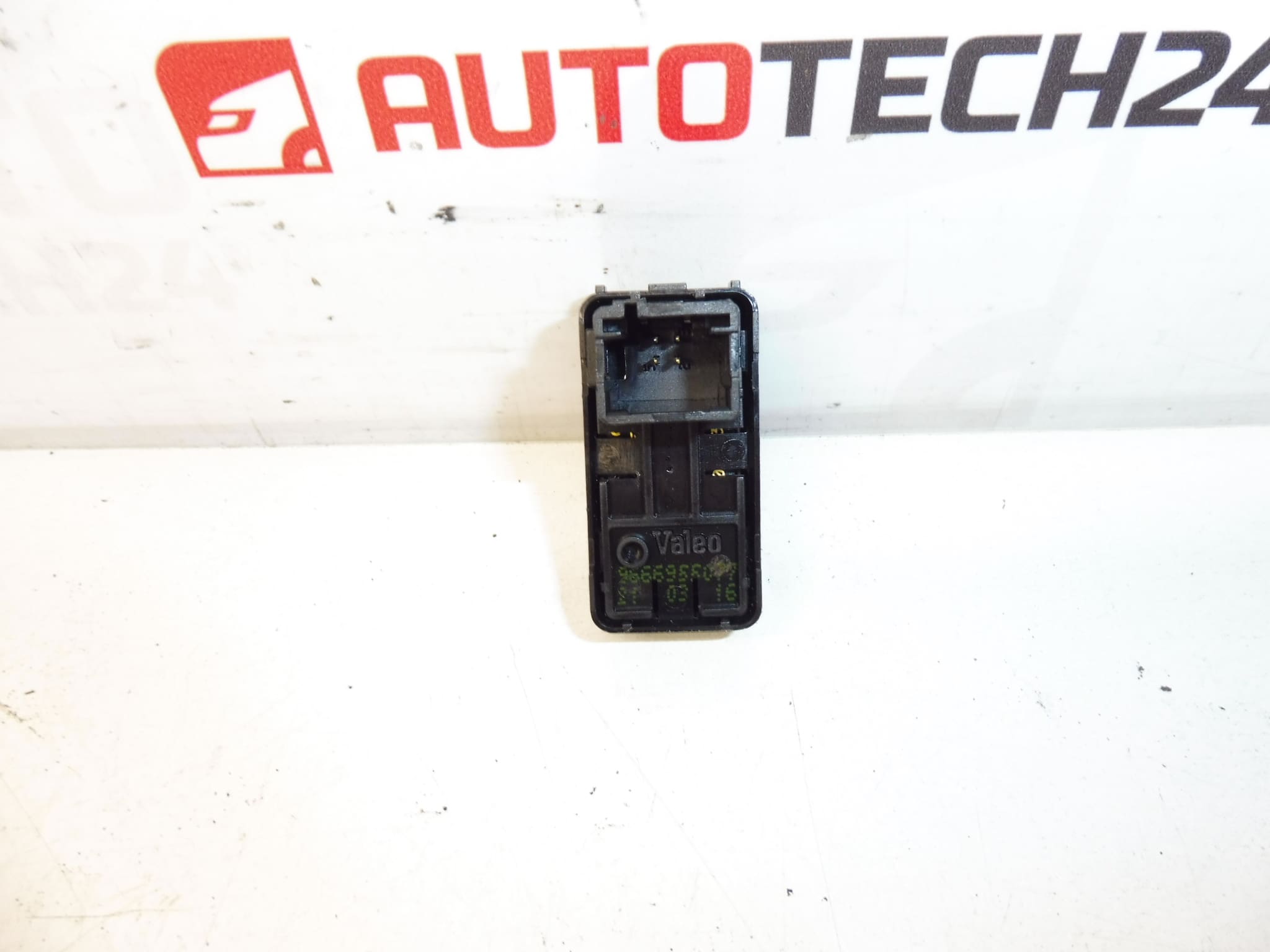 Commutatore A Impulsi Alzacristalli Citroen Peugeot 9666955077 6490HQ - immagine 2