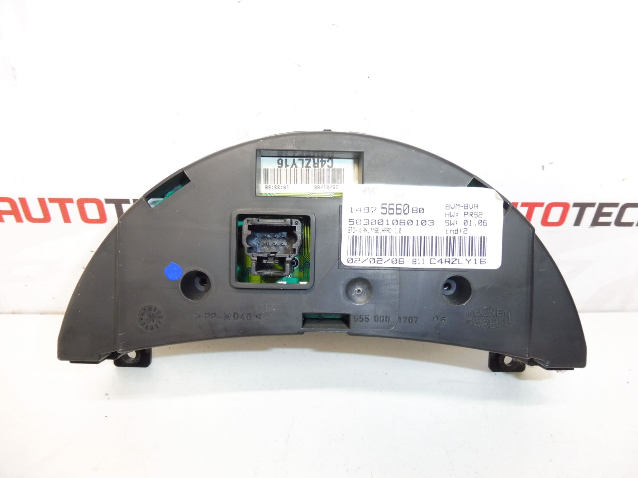 Display Magneti Marelli Citroën C8 Peugeot 807 1497566080 6105XP - immagine 2