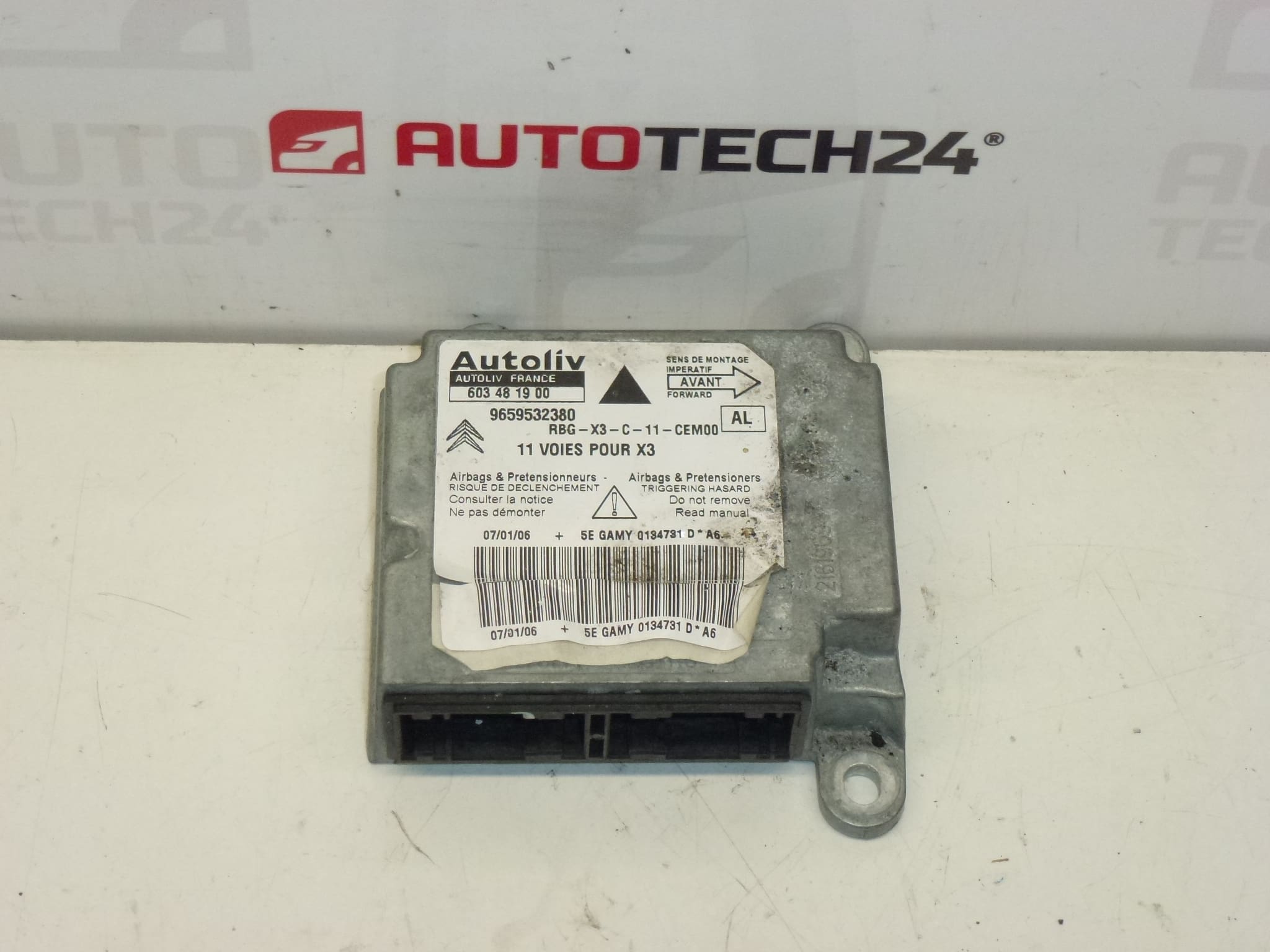 Gruppo airbag Citroën C5 II 9659532380 603481900