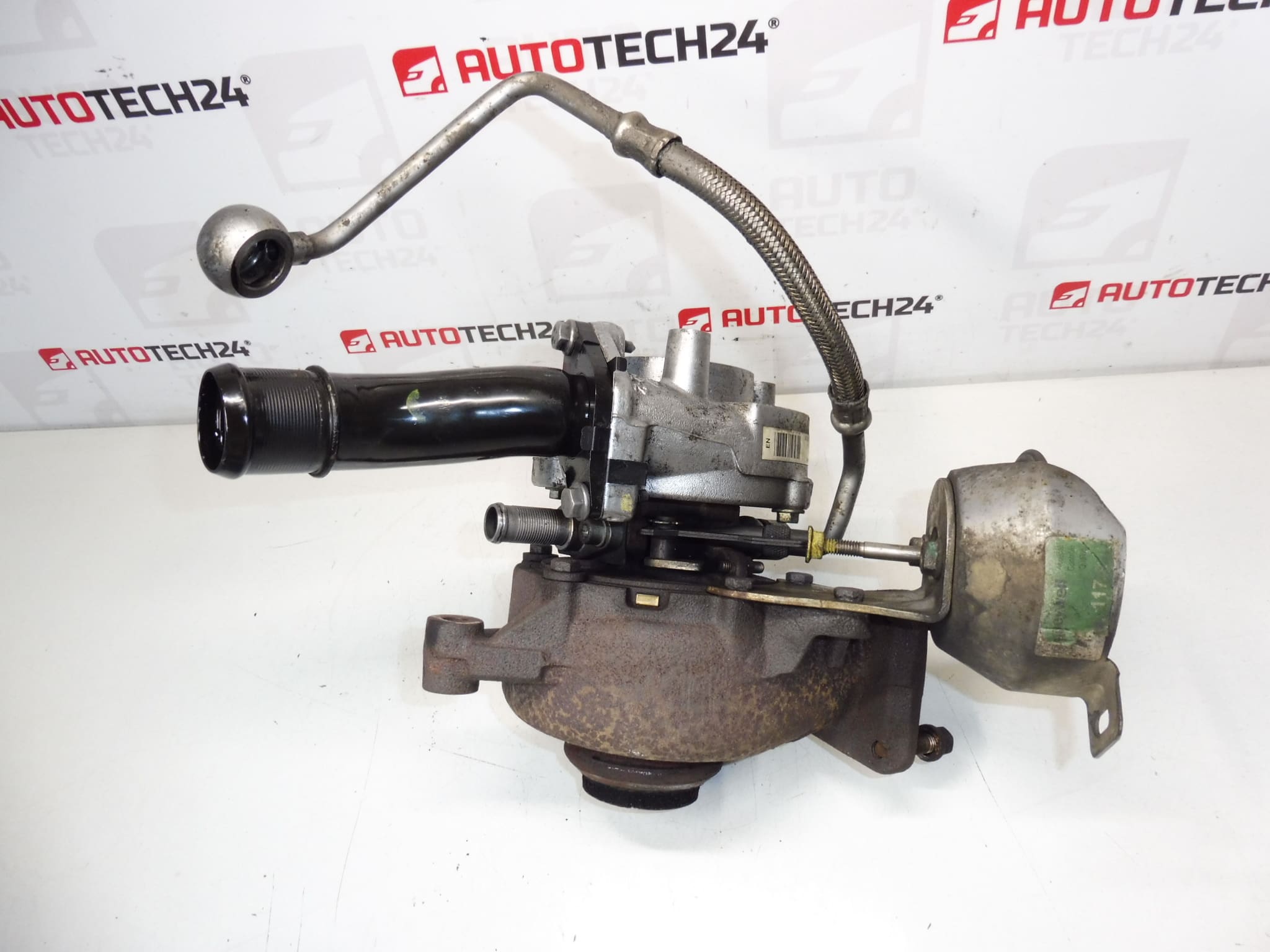 Turbocompressore Garrett per Citroën Peugeot 2.0 HDi 9661306080 9661567680 - immagine 2