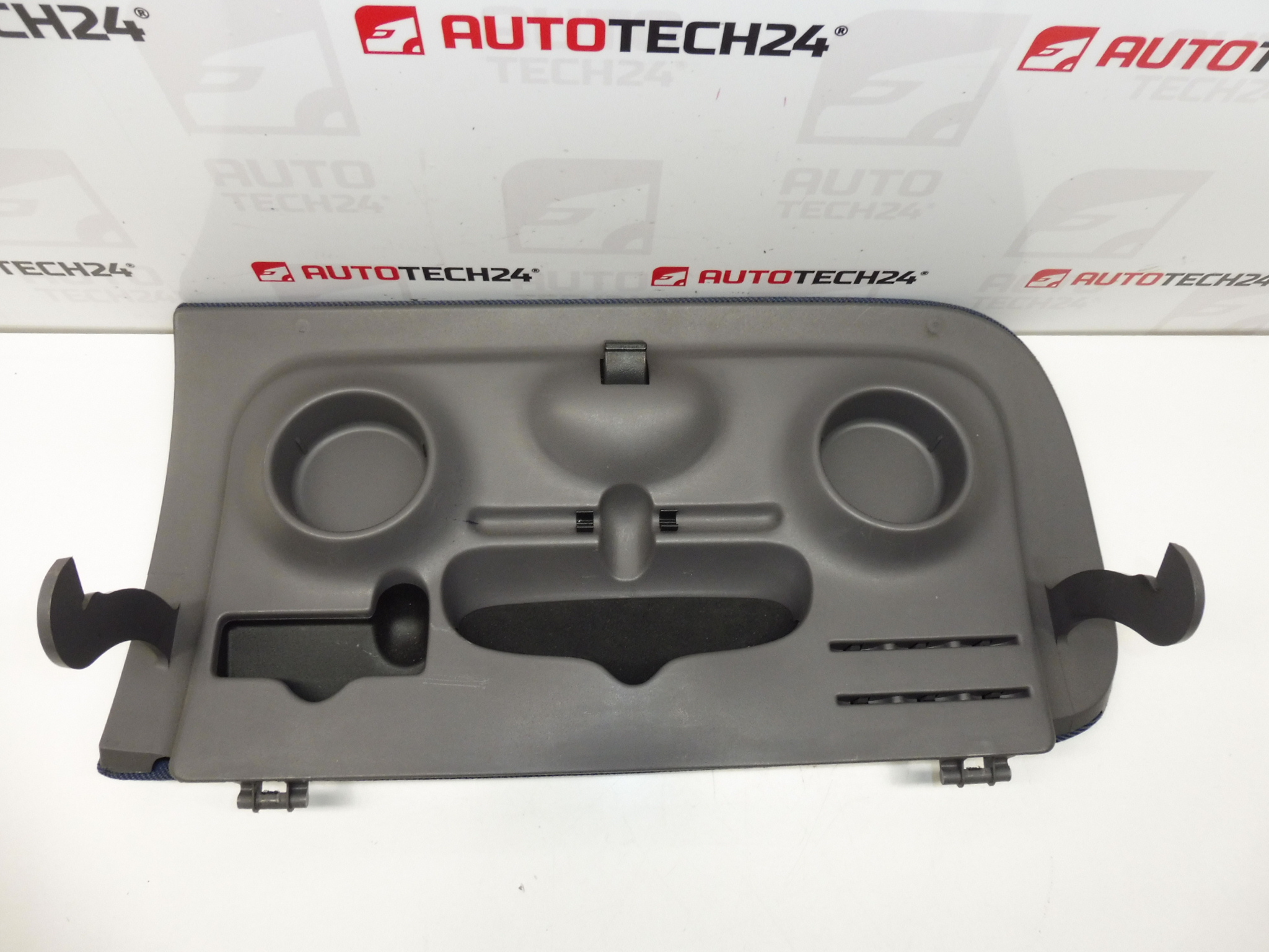Copertura del vano portaoggetti in tessuto blu Peugeot 206 96415289US 8214SK