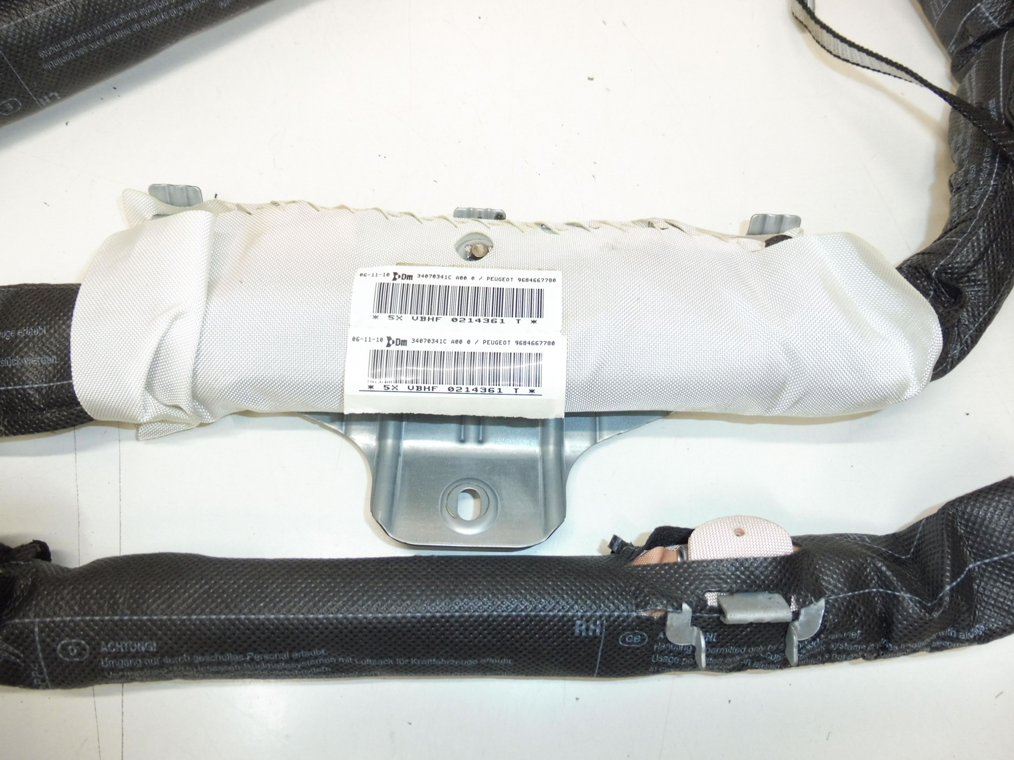 Airbag laterale soffitto destro Peugeot 3008 5008 9684667780 8335WP