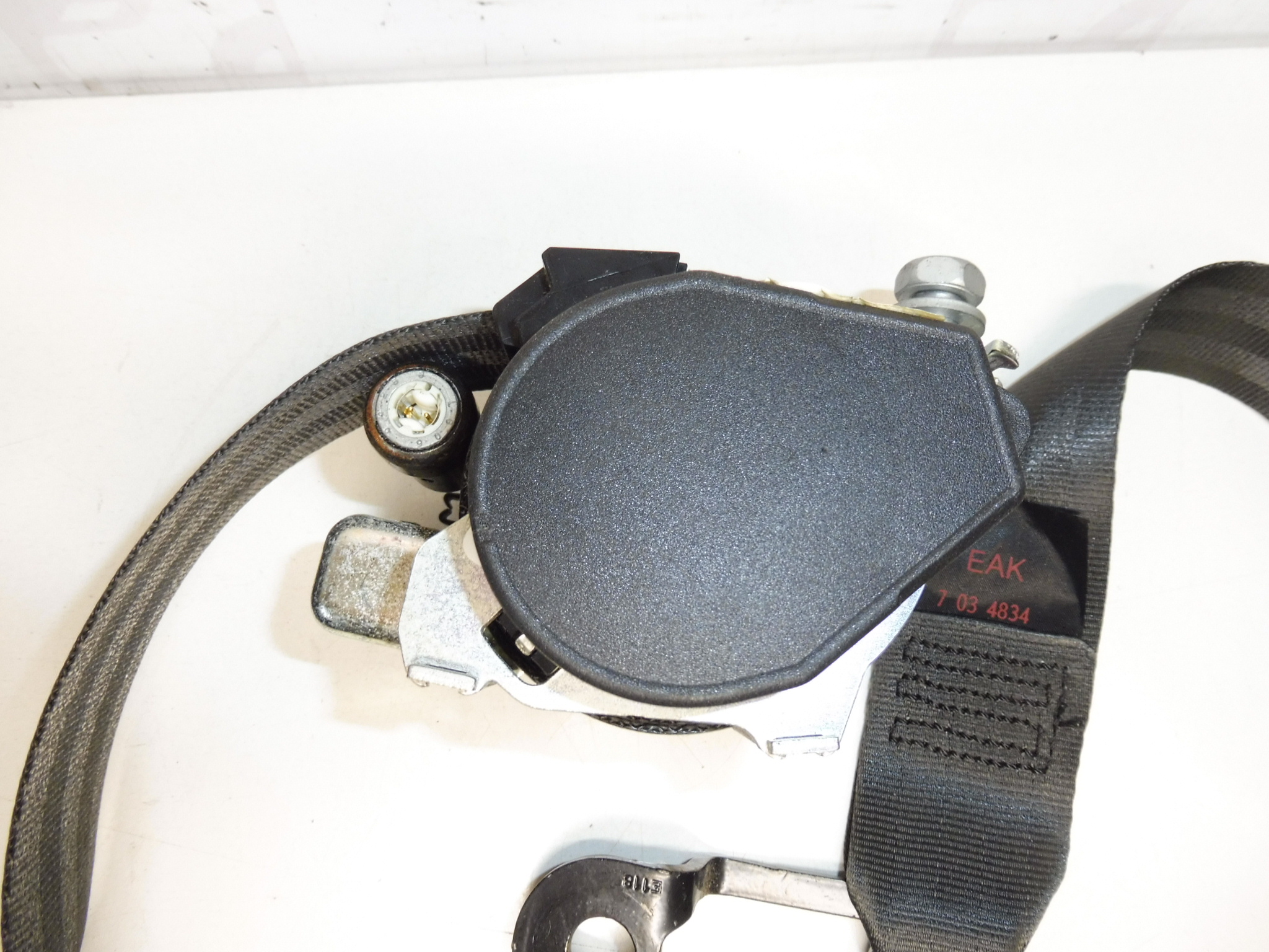 Cintura di sicurezza pyrobelt destra Peugeot 206 206+ 96468606XX 8973WJ