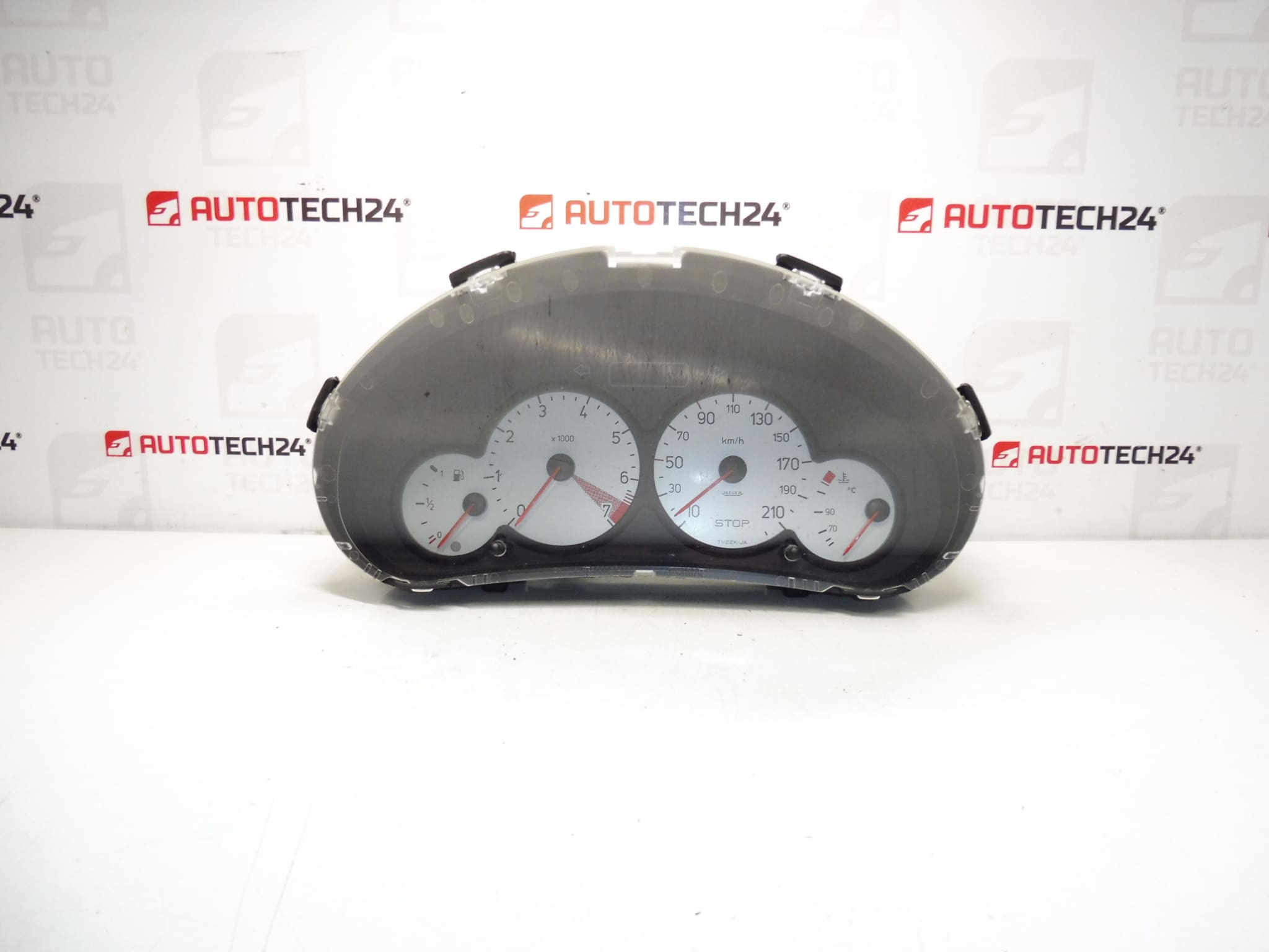 Allarmi tachimetro Peugeot 206 66000 km 9656729180 6106LL