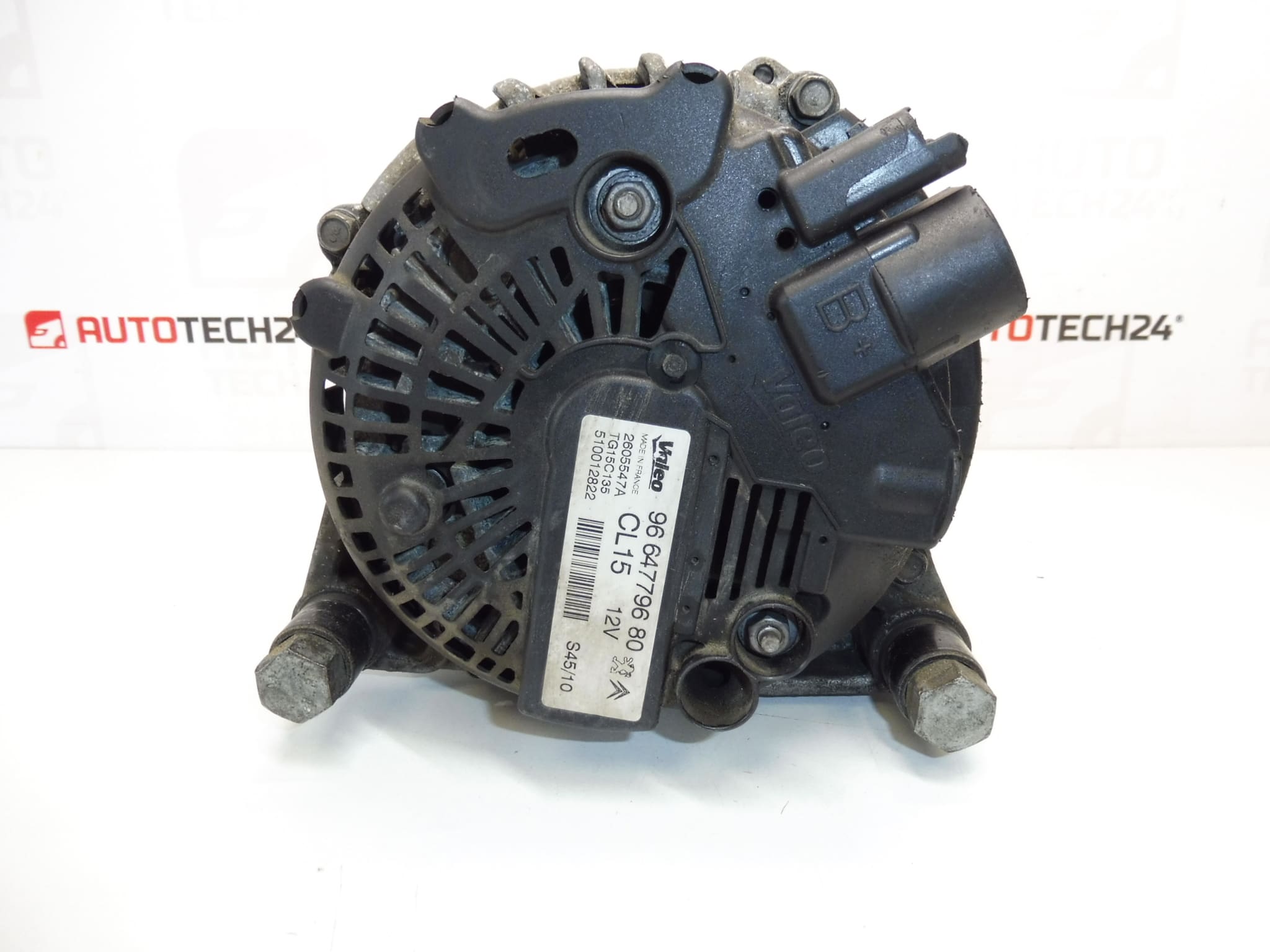 Alternatore Valeo CL15 Citroën Peugeot 1.6 e-HDI 9664779680 5705KV - immagine 2