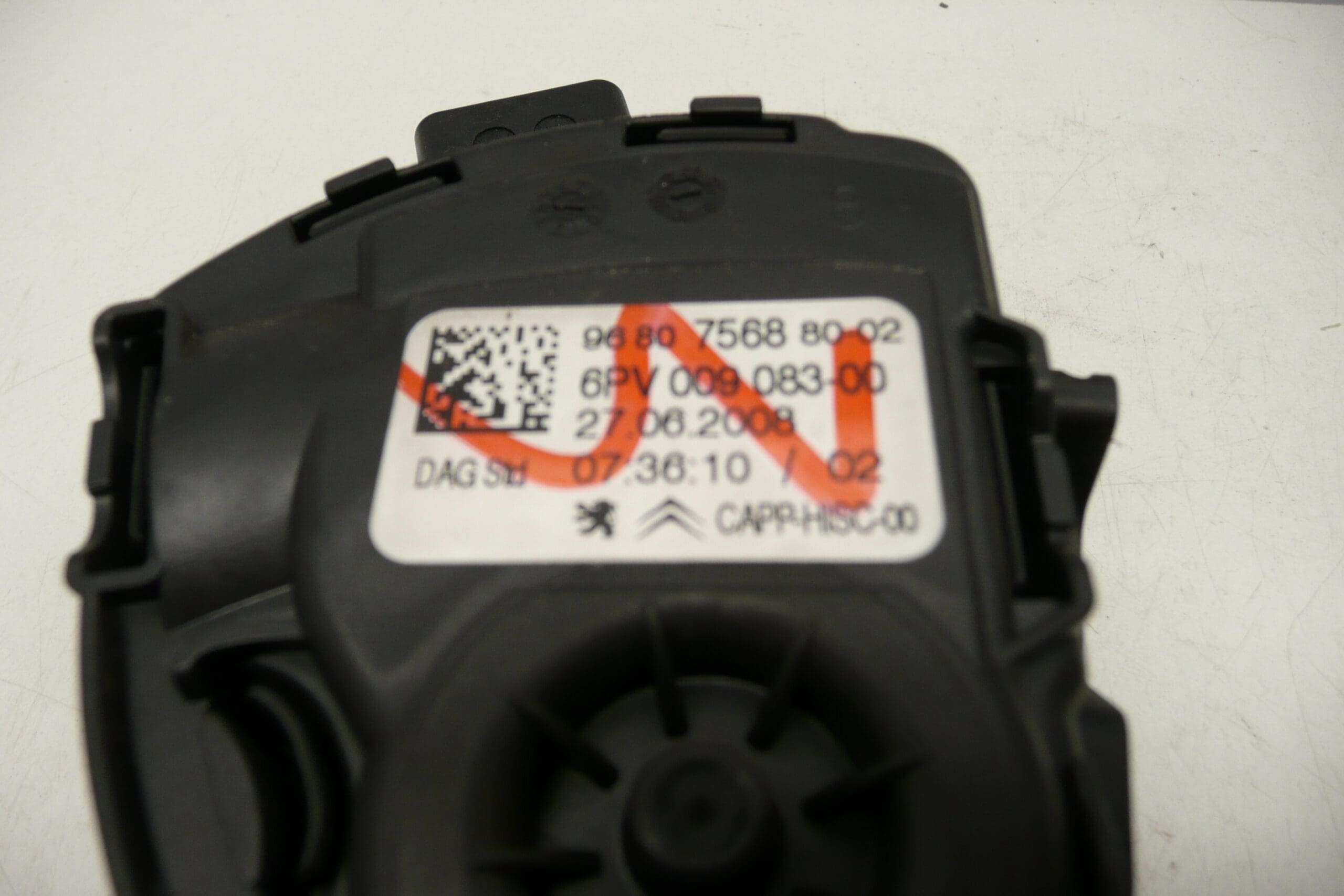 Pedale dell'acceleratore HELLA Citroën Peugeot 9680756880 1601AW - immagine 2