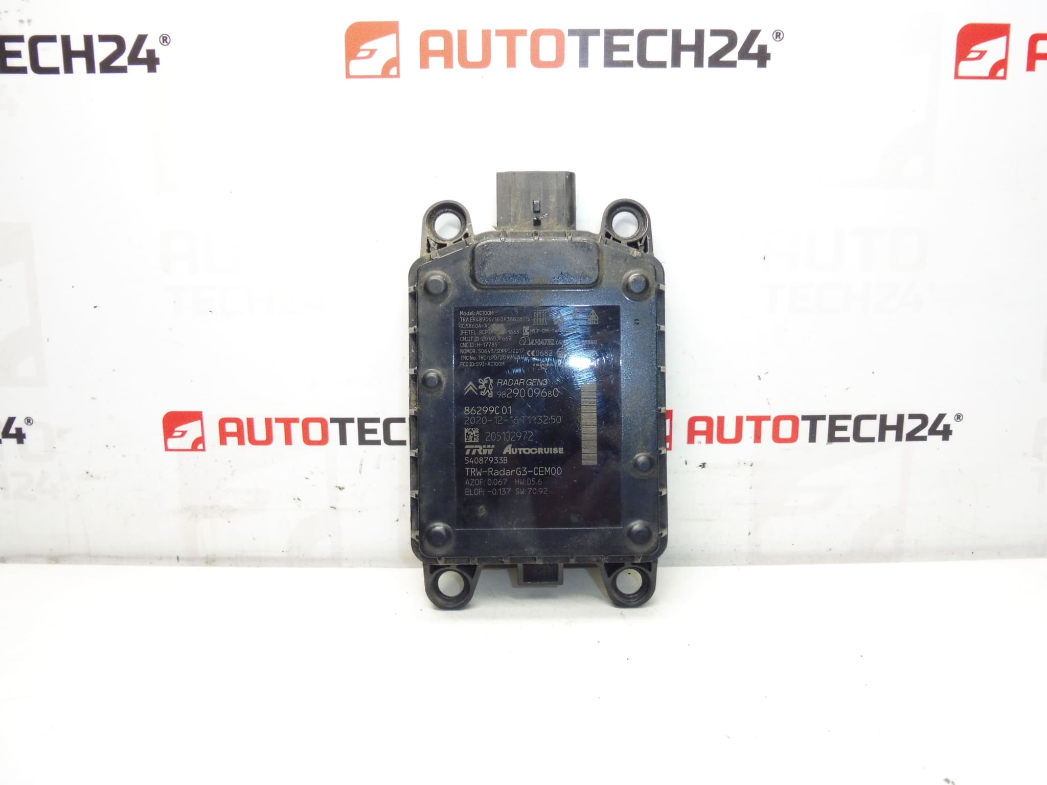 Radar di controllo della velocità TRW 9800563180