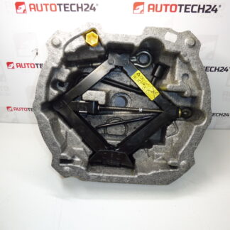 Attrezzo leva, chiave per ruote, occhione di traino Citroën C5 II 672599 6736C1 674414