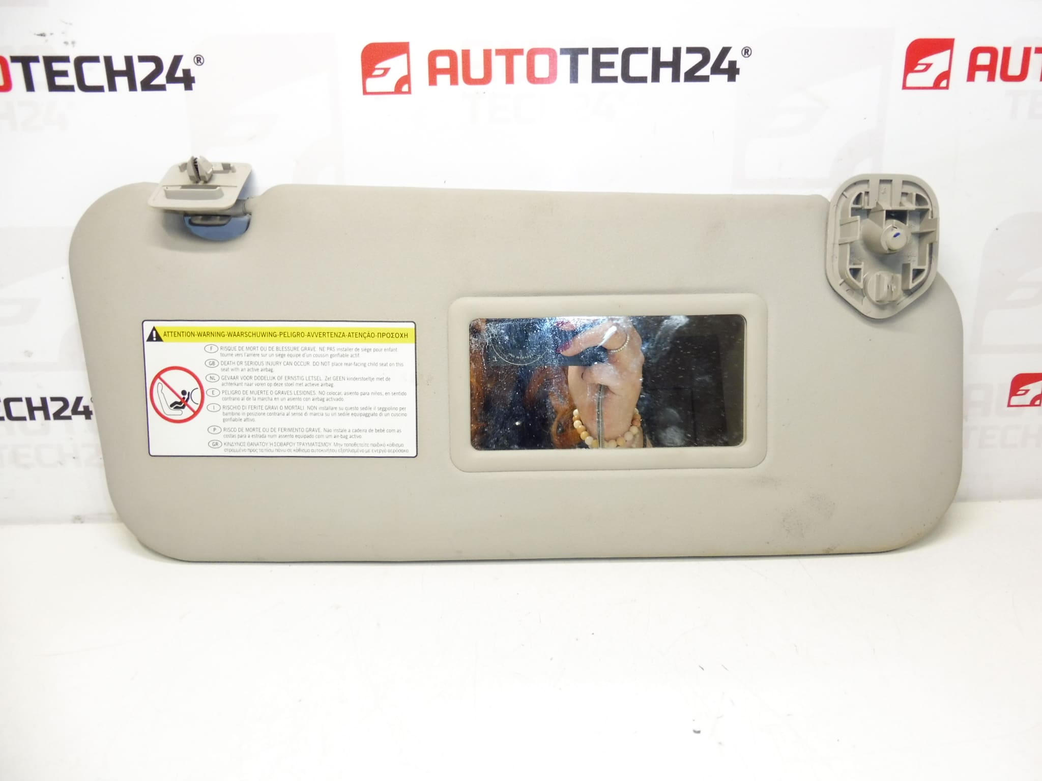 Visiera parasole destra Citroën Peugeot 8143LW - immagine 2