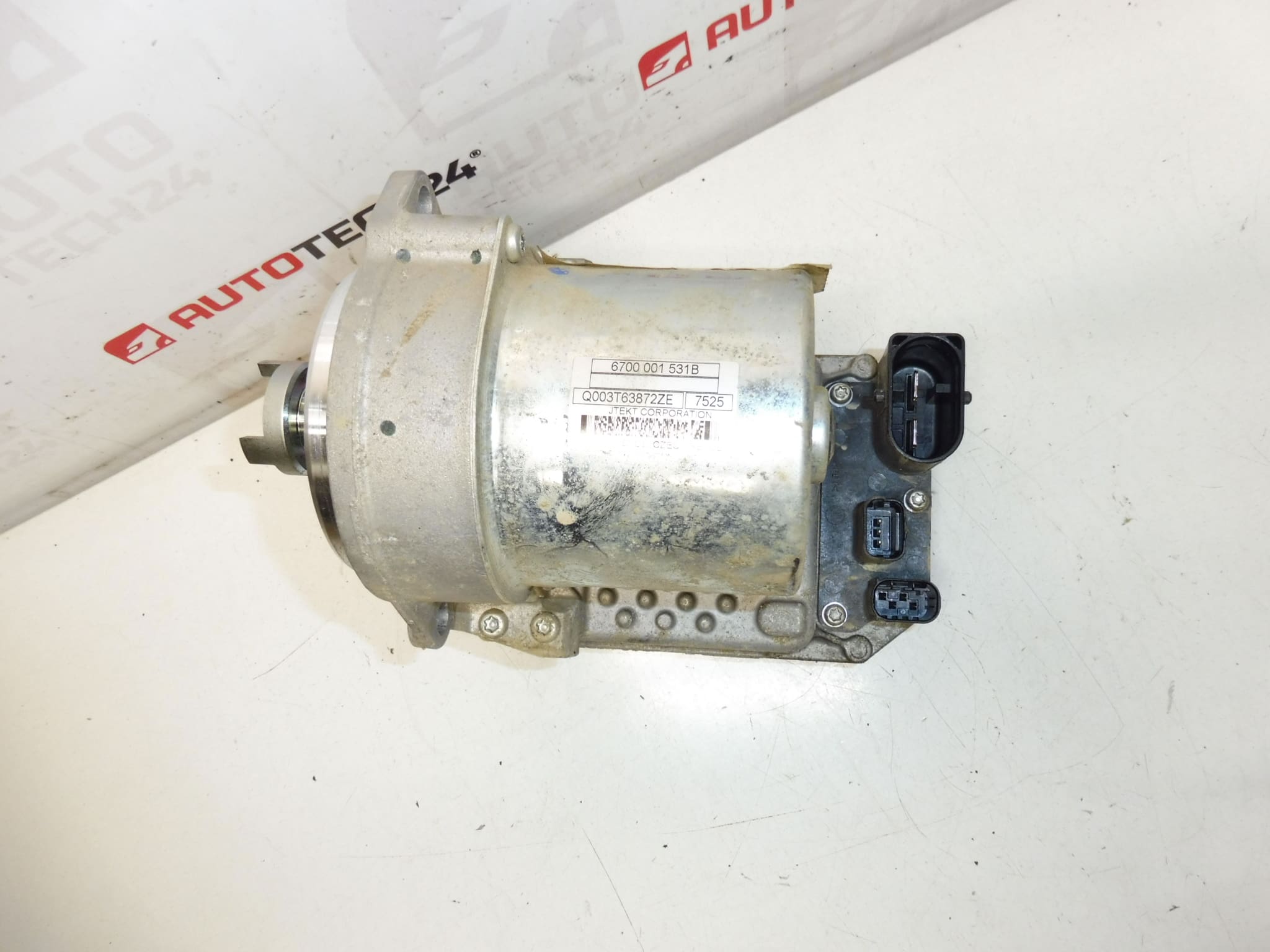 Motorino sterzo elettrico Citroën Peugeot 9684474880 6700001531B 400137 - immagine 2