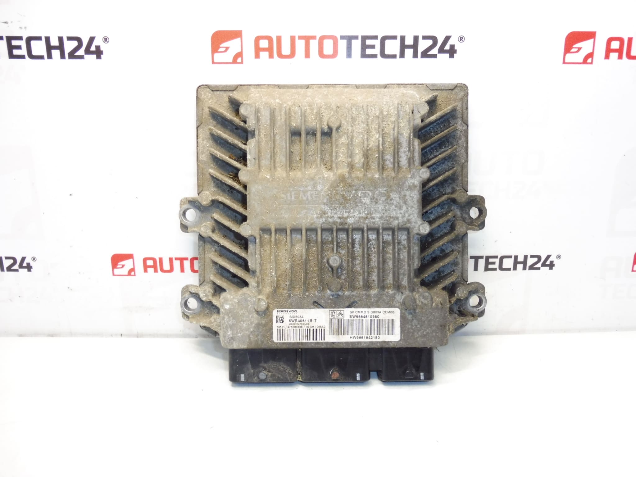 Centralina elettronica Siemens VDO SID803A 5ws40611B-T 9661642180 9664610980