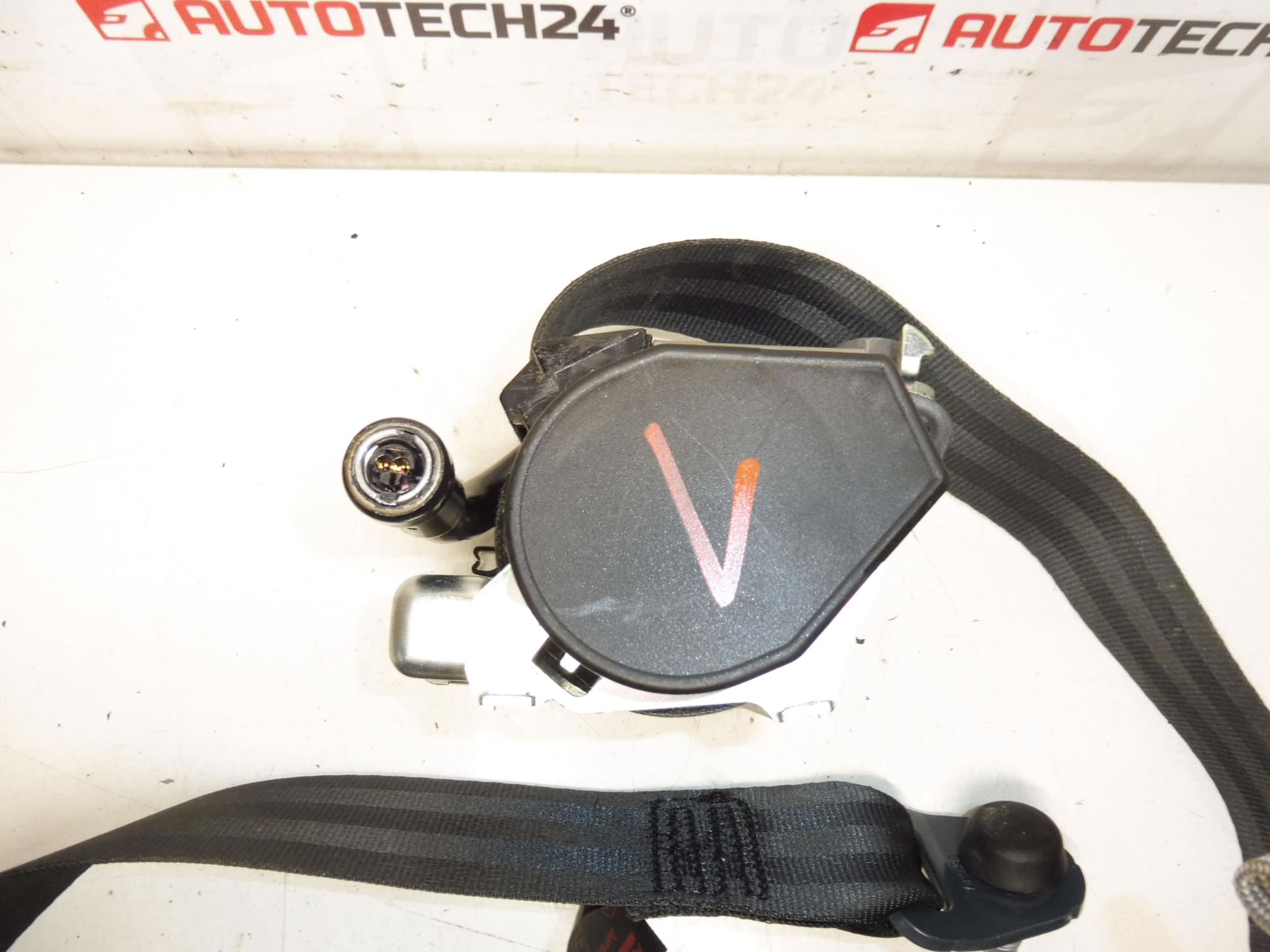 Cintura di sicurezza conducente Peugeot 308 96768383XX 8976S1 - immagine 2