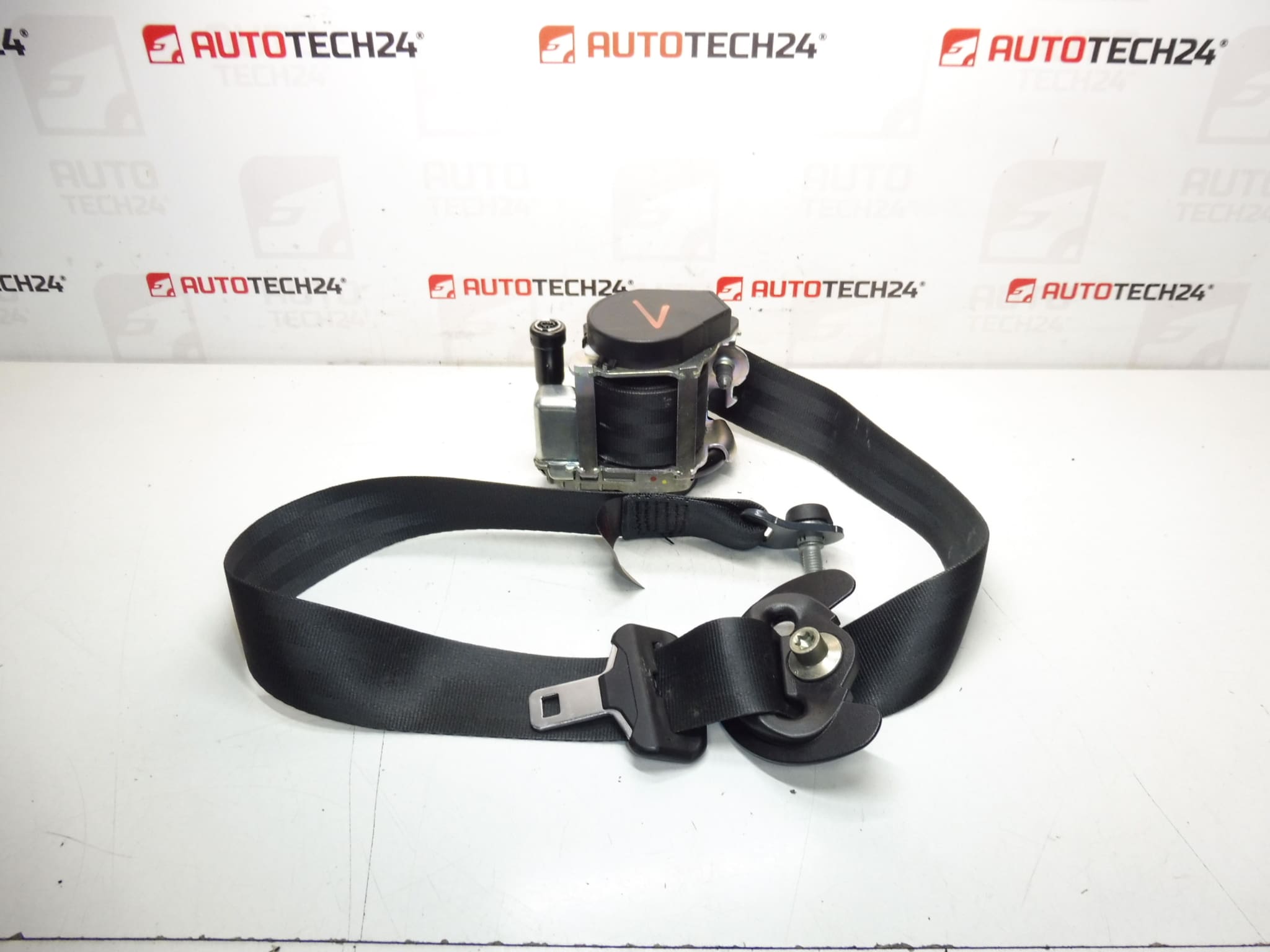 Cintura di sicurezza conducente Peugeot 308 96768383XX 8976S1