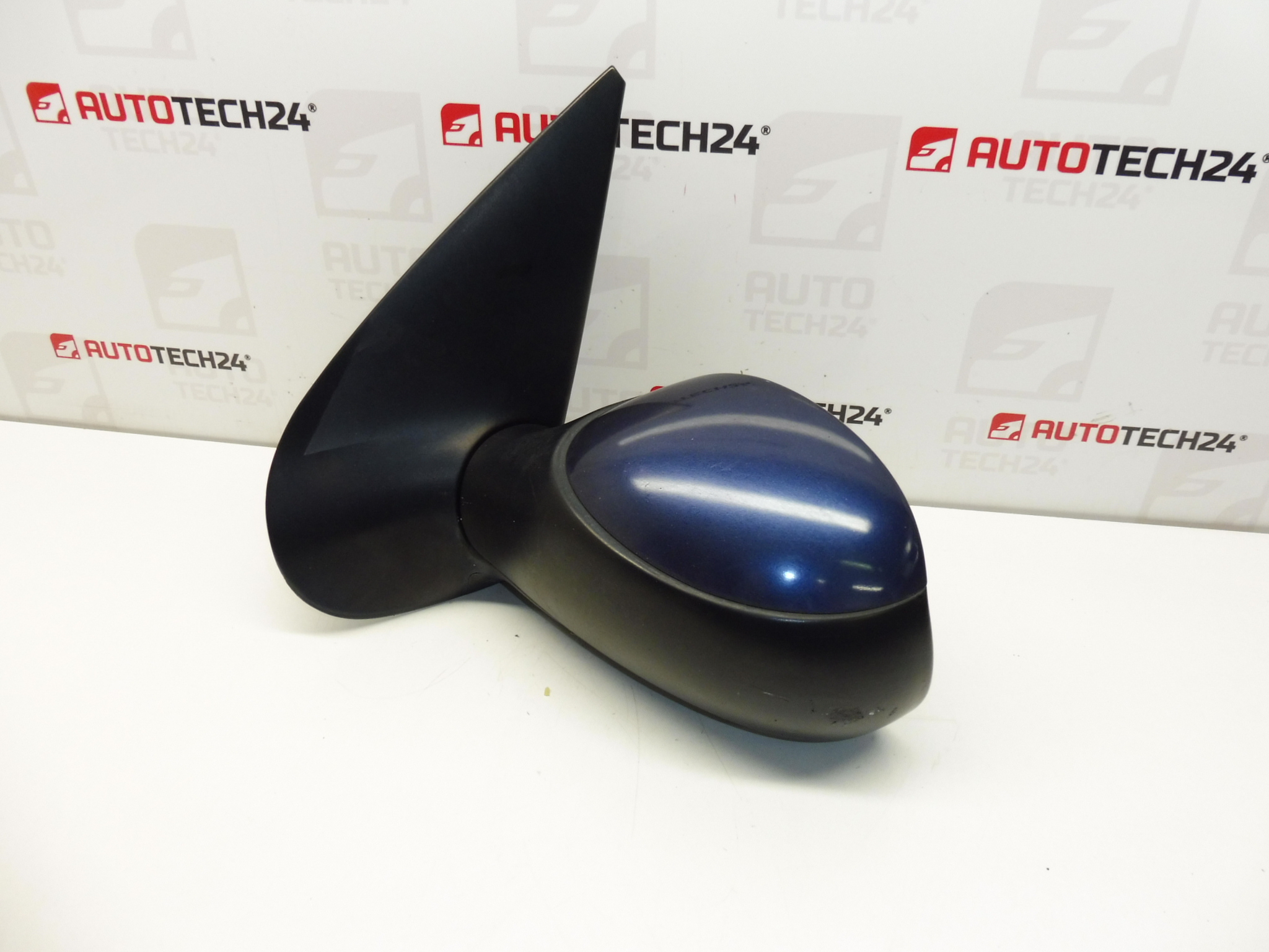 Specchietto retrovisore sinistro blu EGE Peugeot 206 8153KQ