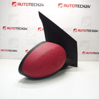 Specchietto retrovisore destro rosso Citroën C1 Peugeot 107 87910-0H010 87910-0H011