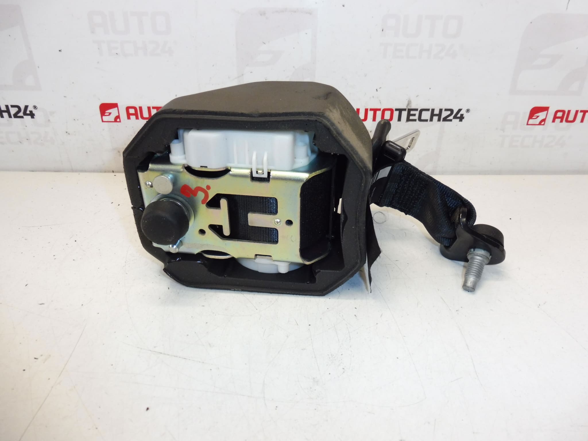 Cintura di sicurezza posteriore Citroen C3 II A51 DS3 98019948XX - immagine 2
