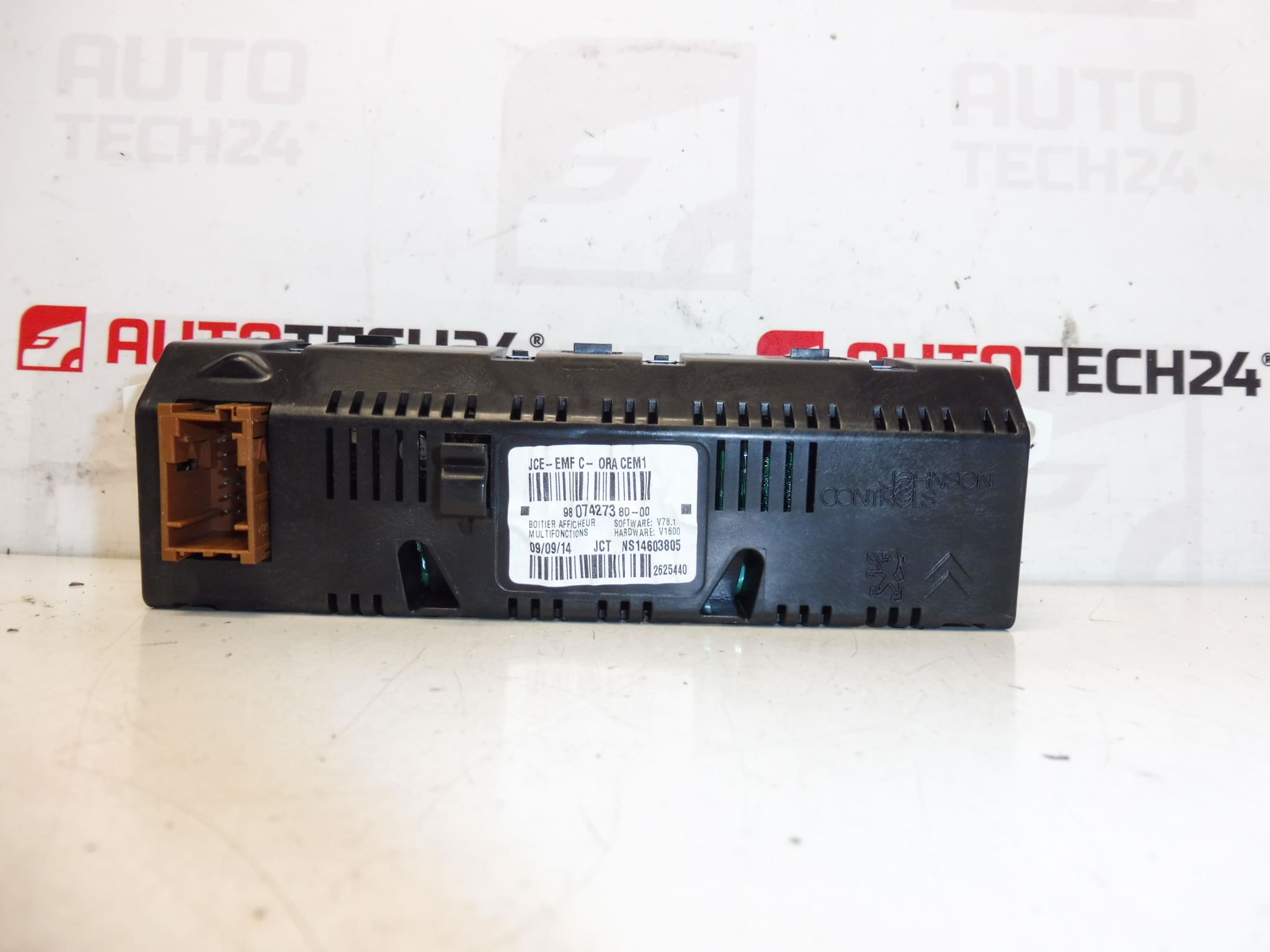 Display autoradio Peugeot 3008 5008 9807427380 9809842880 - immagine 2