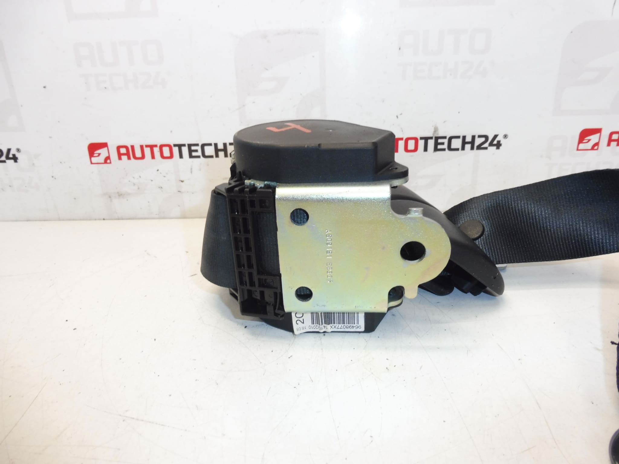 Cintura di sicurezza posteriore Peugeot 207 96498077XX 8974SY - immagine 2