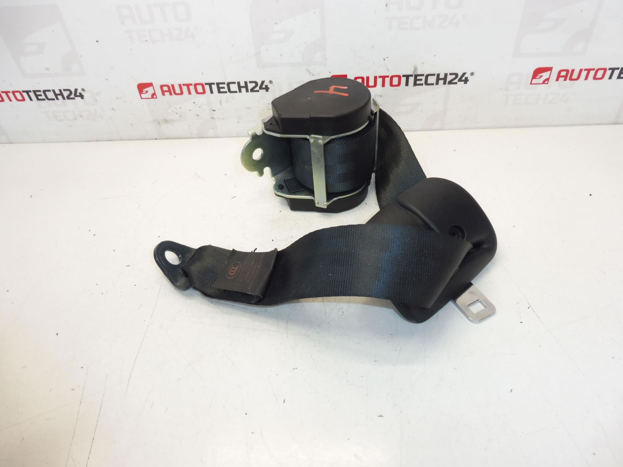 Cintura di sicurezza posteriore Peugeot 207 96498077XX 8974SY