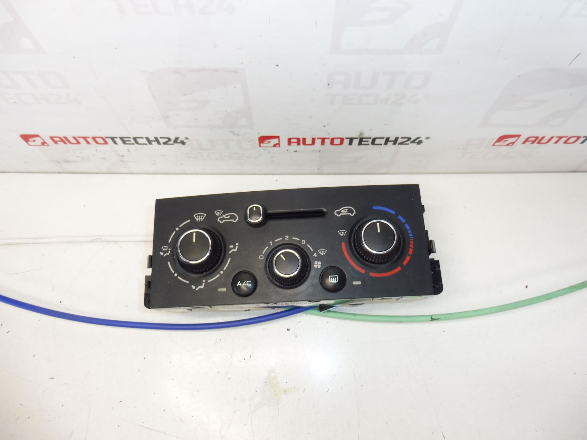 Controllo riscaldatore aria condizionata Peugeot 207 N108224Q 6452Q6