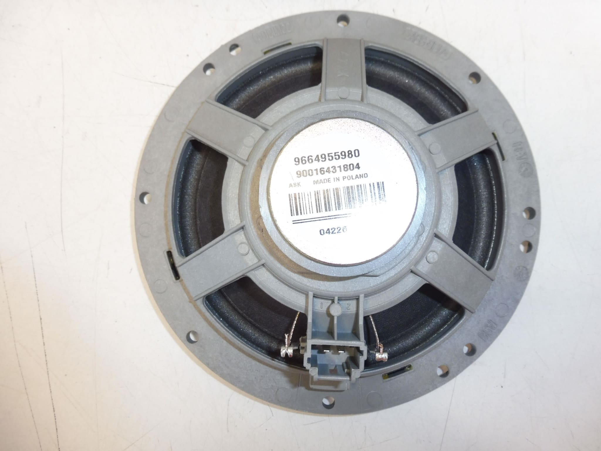 Nuovo altoparlante Citroën Peugeot 9664955980 6562X3 - immagine 2