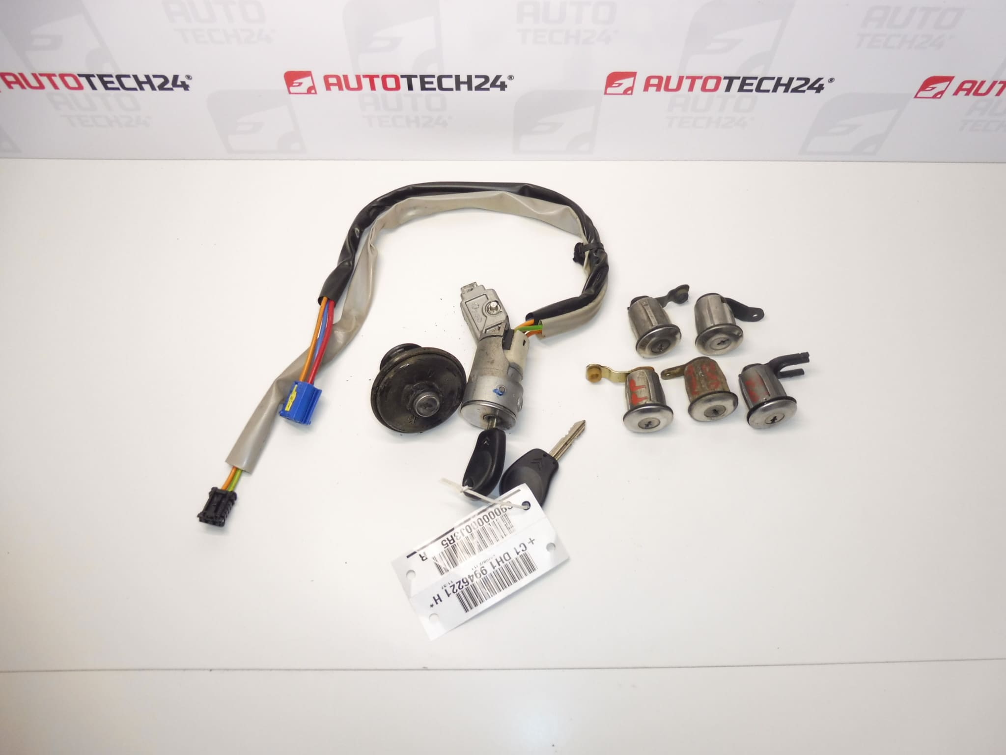 Set di serrature + 2 chiavi Citroën Berlingo II 4162CF
