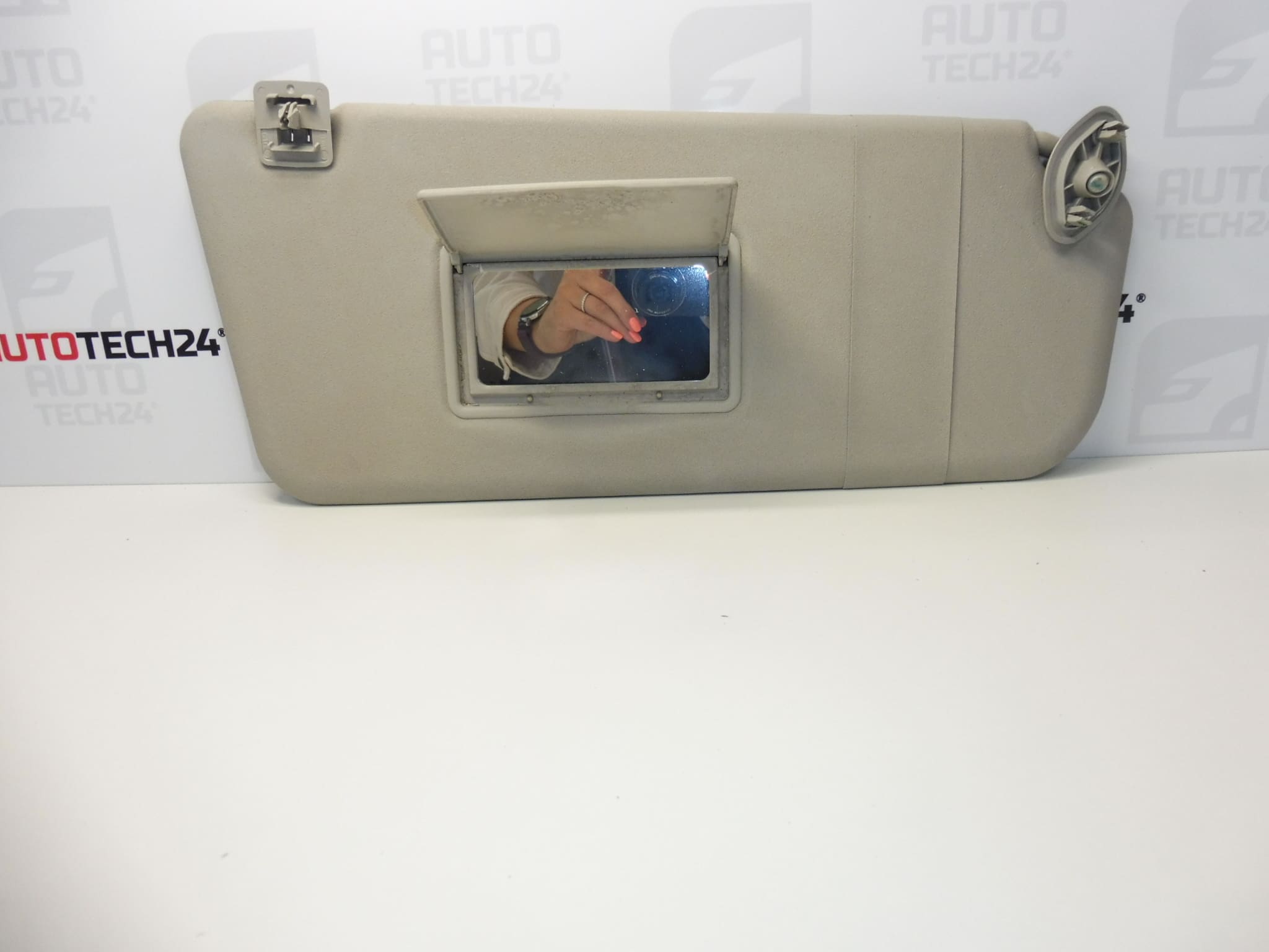 Aletta parasole passeggero Citroën Berlingo II 8143TG 1618180980 - immagine 2