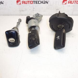 Kit serratura 2 chiavi Peugeot 3008 5008 4162SX 4162KF 4162XT