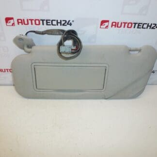 Aletta parasole sinistra conducente Citroën Peugeot 8143GC