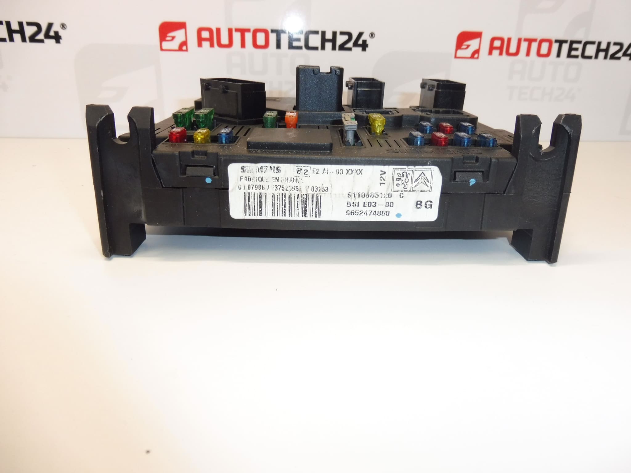 Centralina BSI (ECU) Siemens E03-00 Citroën Peugeot 9652474880 S118085120